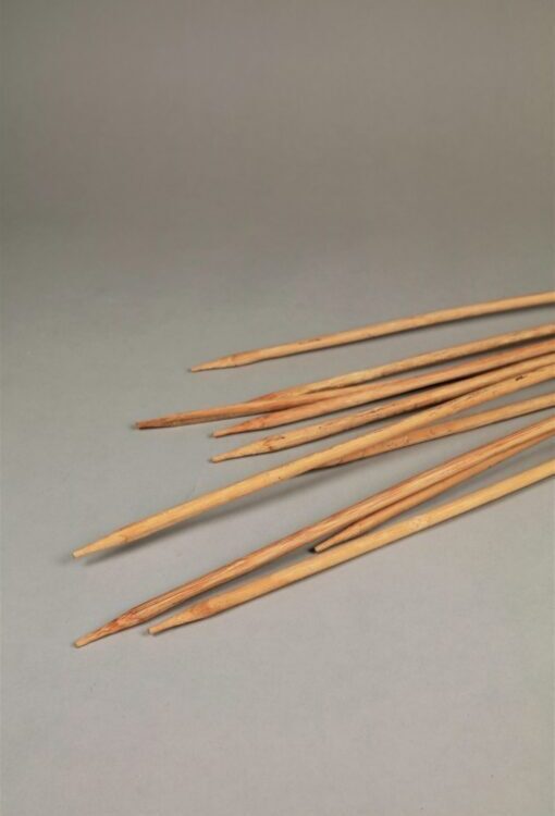 Bambus – Stäbe 90 cm natur 6 mm ø 10er Pack